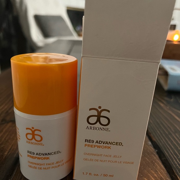 NIB Arbonne RE9 Advanced Prepwork Overnight Face Jelly - Picture 2 of 6